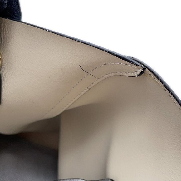 DIOR Gold Leather Shoulder Bag - Picture 8 of 16